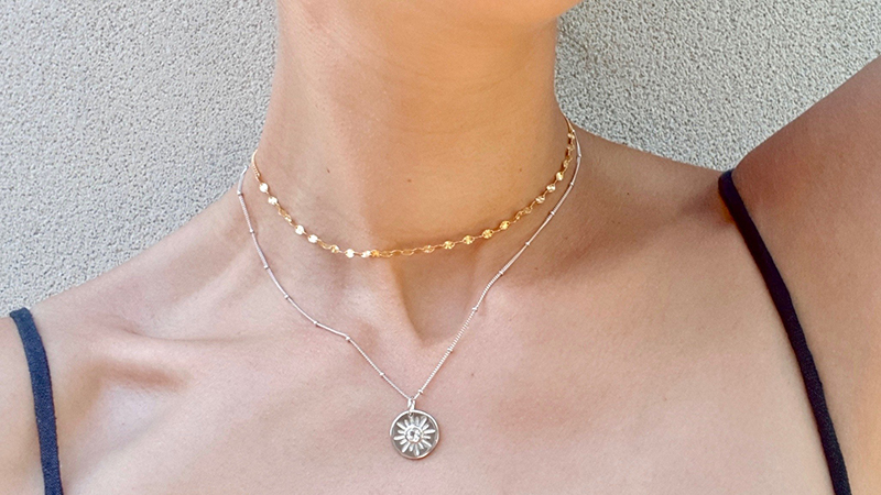 Chọn dây chuyền cho dáng người cao, gầy